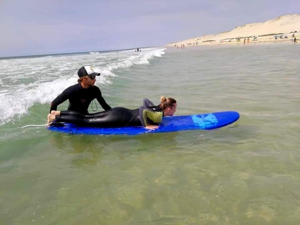 Hoya Surf Camp - Activites + Logements Biscarrosse Exterior foto
