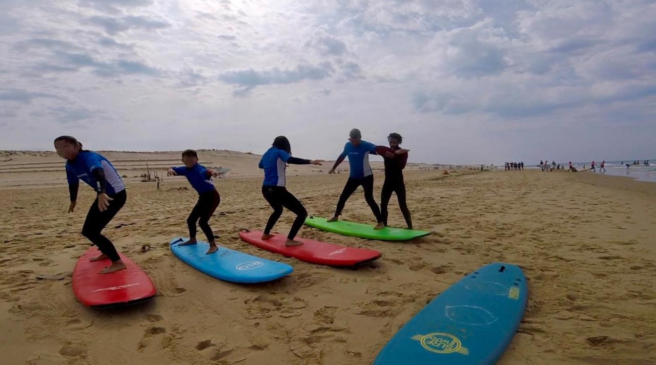 Hoya Surf Camp - Activites + Logements Biscarrosse Exterior foto